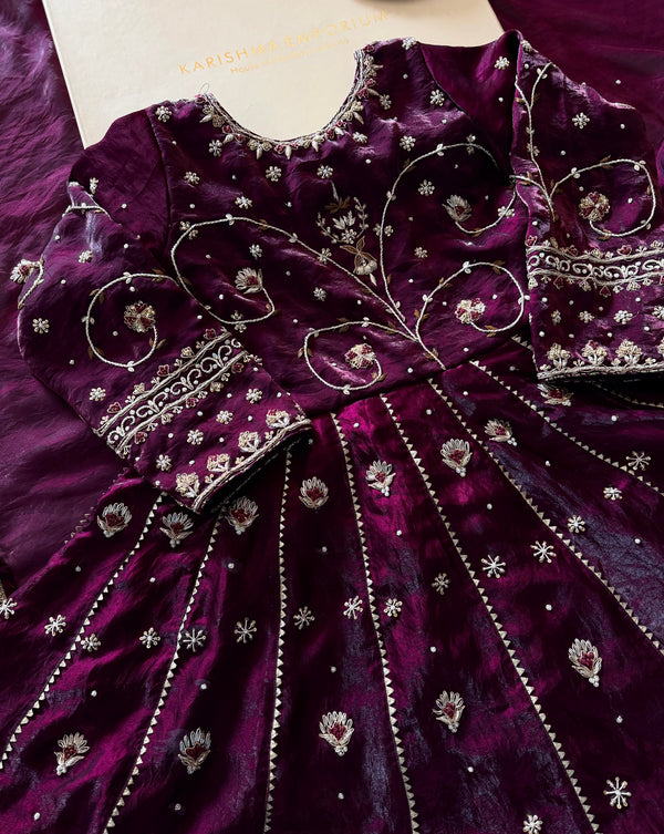 OUR PREMIUM ZARDOZI ANARKALI | | Karishma Emporium | Elegance in Making Pure Zardozi Women wear