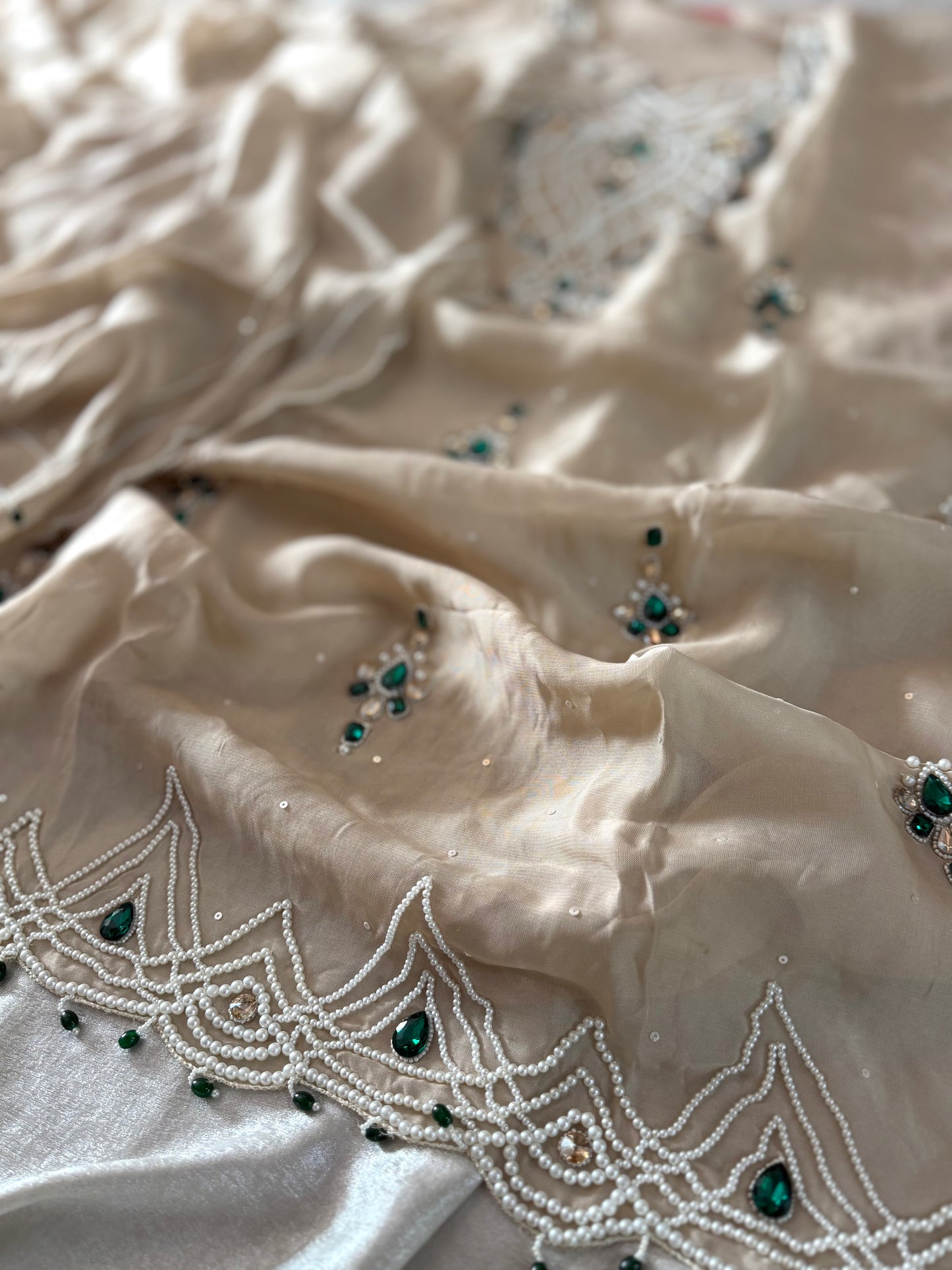 WEDDING SUITS IN PEARL WORK