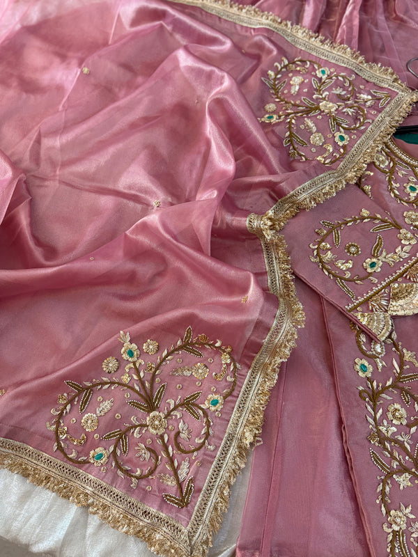 ANTIQUE ZARDOZI | | Karishma Emporium | Elegance in Making Pure Zardozi Women wear