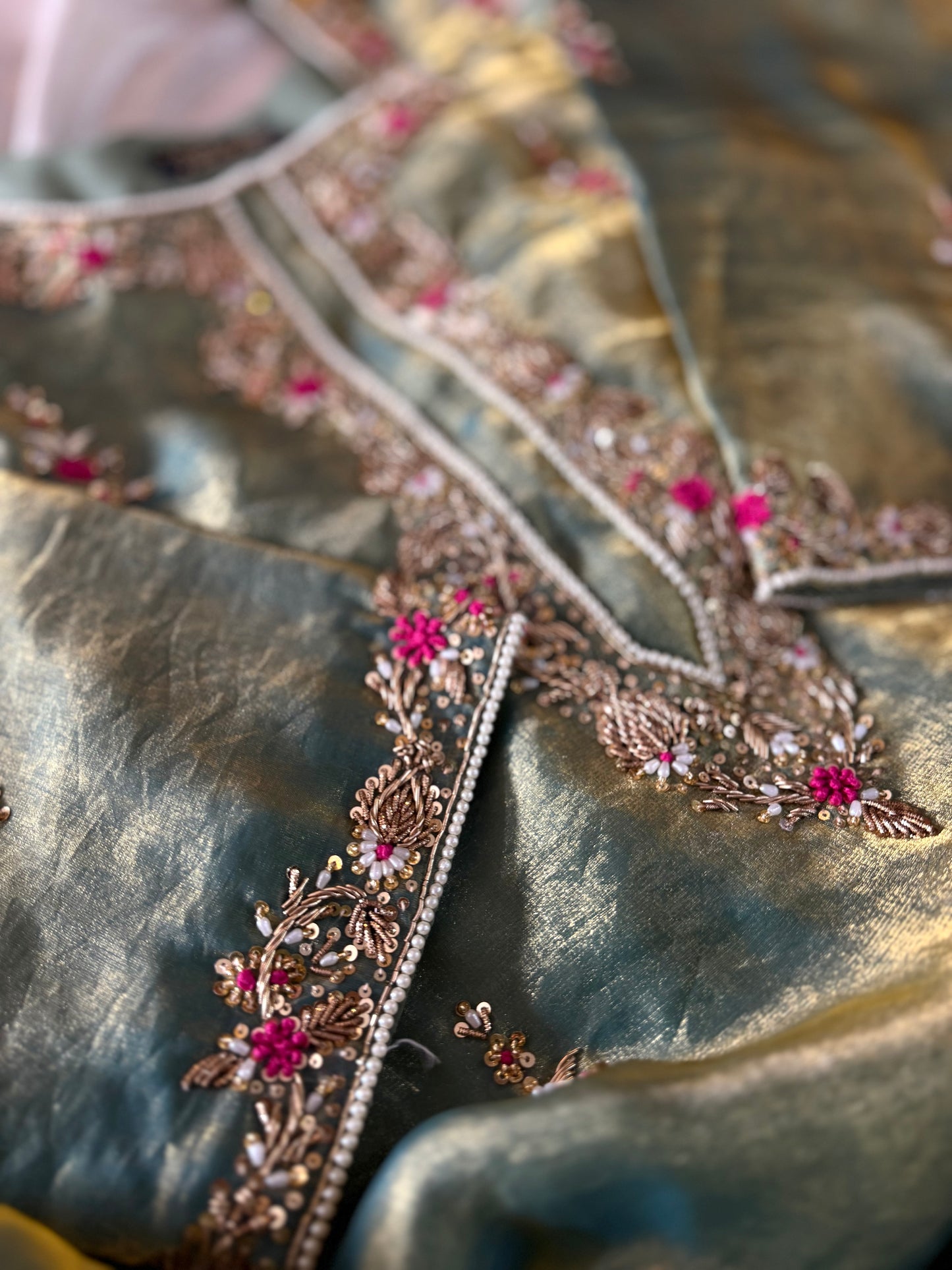 BEAUTIFUL ZARDOZI GHARARA