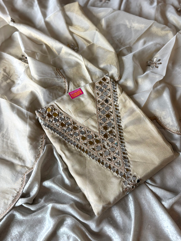 PUNJABI SUIT ON PURE VISCOUS fabric | | Karishma Emporium | Elegance in Making Pure Zardozi Women wear