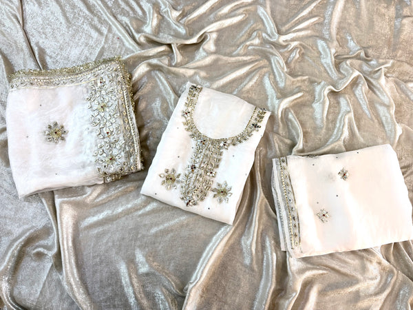 Gota Patti suit | | Karishma Emporium | Elegance in Making Pure Zardozi Women wear