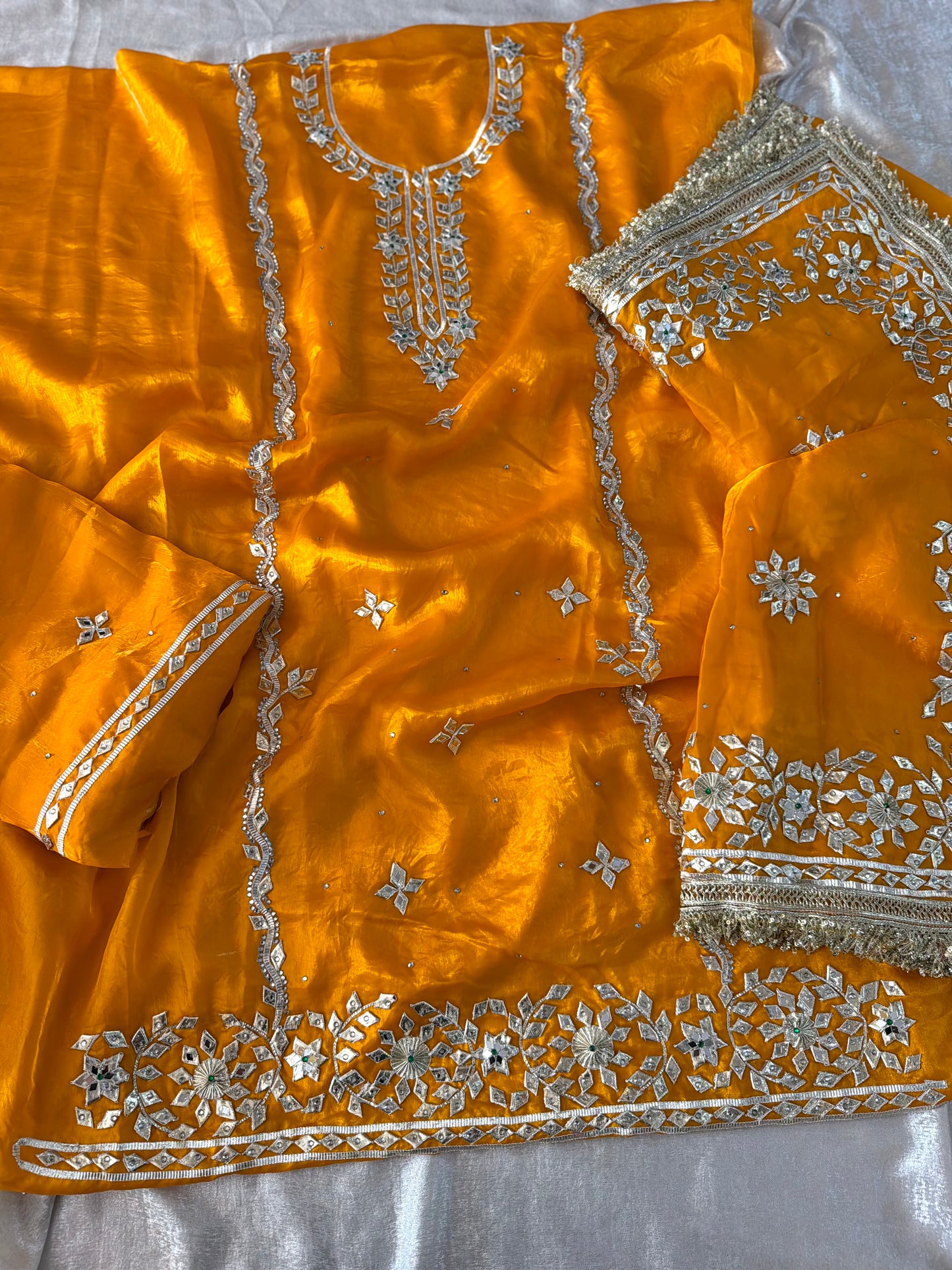 HALDI GOTA PATTI SUITS