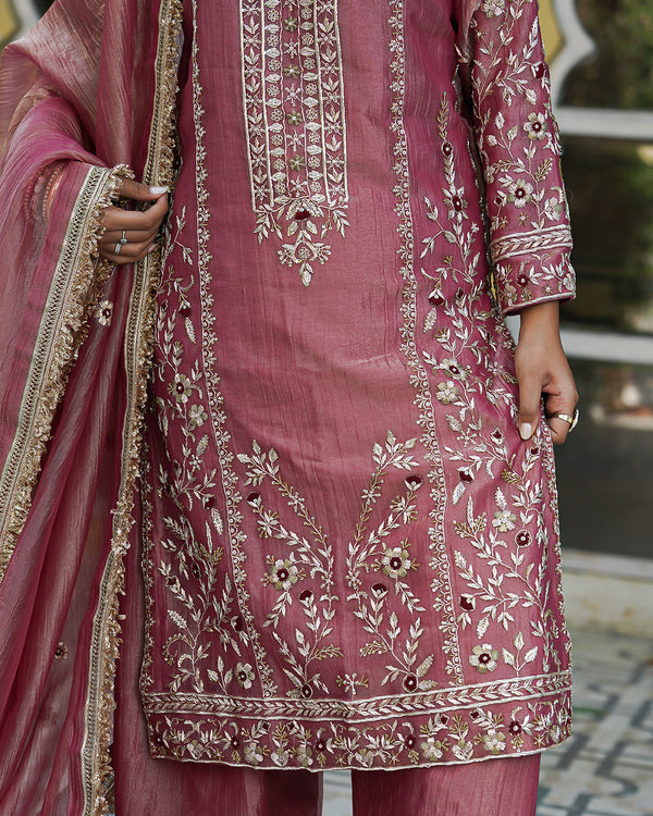 Kurta pant by Simran kaur | | Karishma Emporium | Elegance in Making Pure Zardozi Women wear