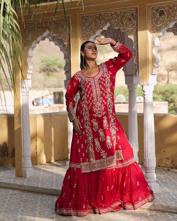 Farshi by Haniya b | | Karishma Emporium | Elegance in Making Pure Zardozi Women wear
