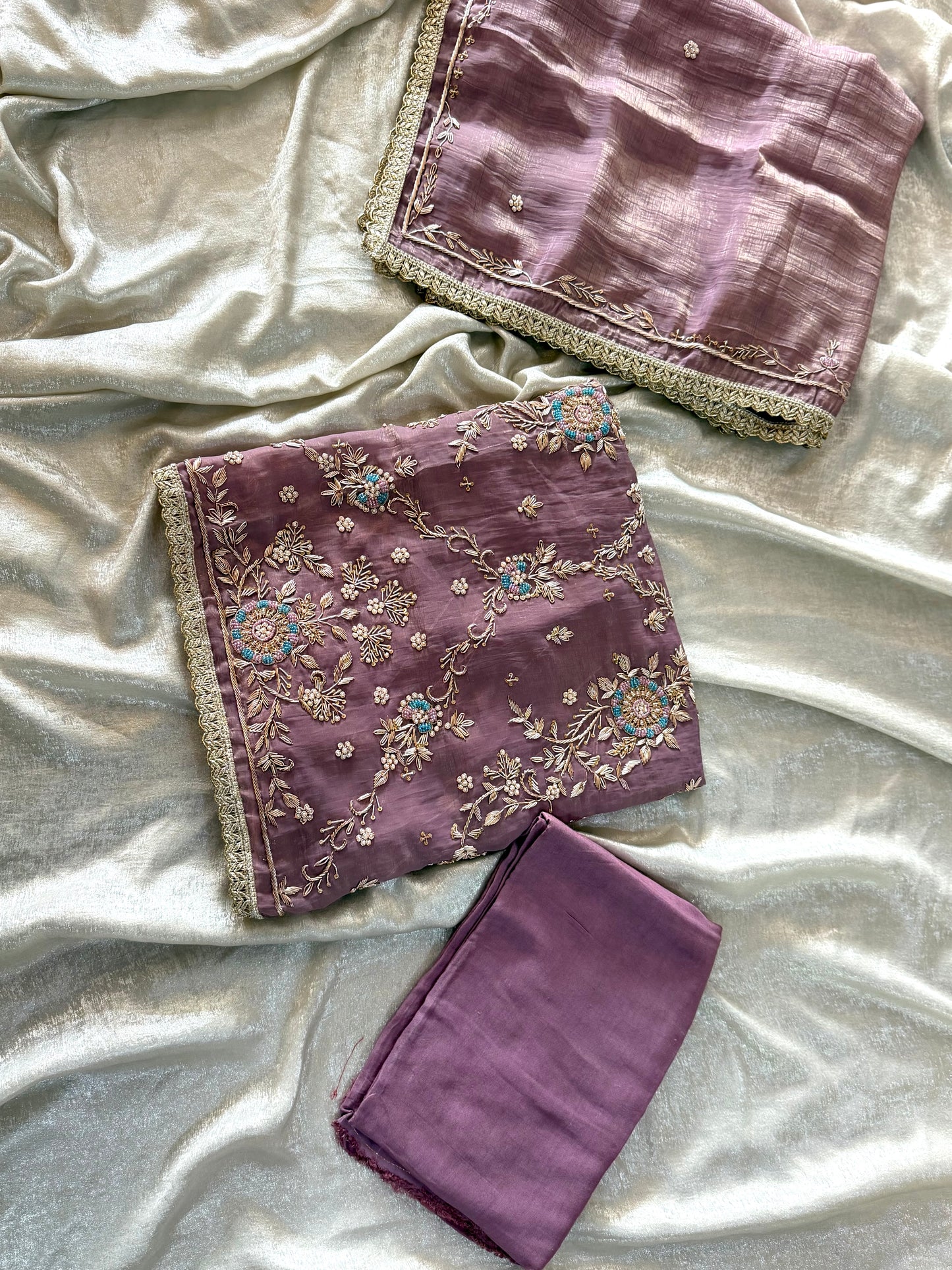PURE ZARDOZI WORK SUIT