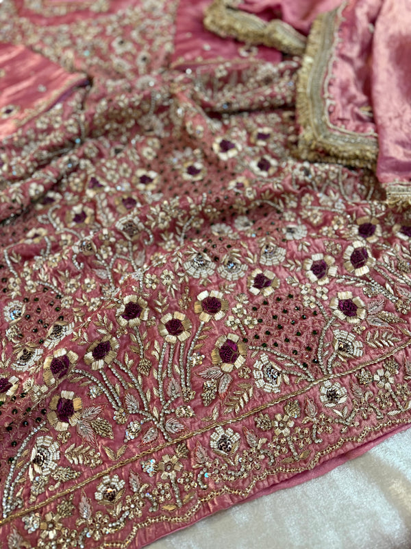 Beautiful Zardozi Sharara |  | Karishma Emporium | Elegance in Making Pure Zardozi Women wear