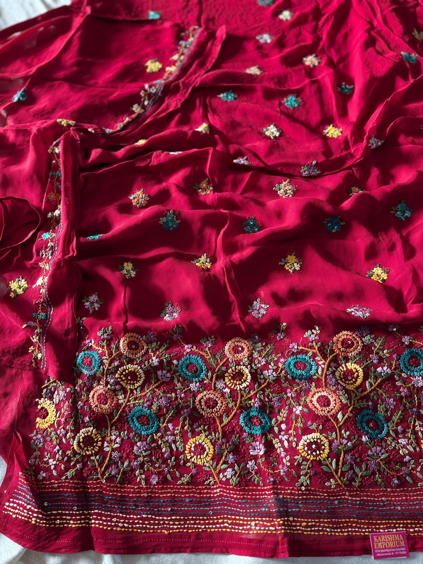 Katha work suits