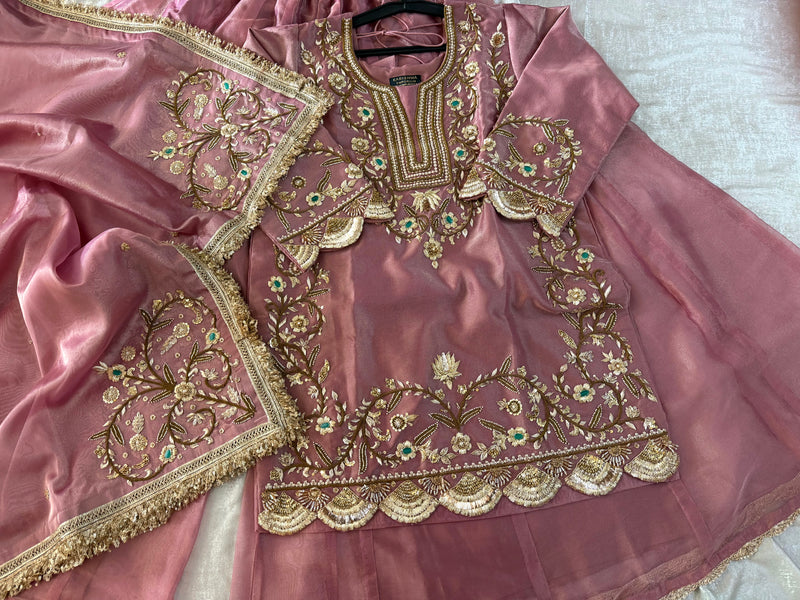 ANTIQUE ZARDOZI |  | Karishma Emporium | Elegance in Making Pure Zardozi Women wear