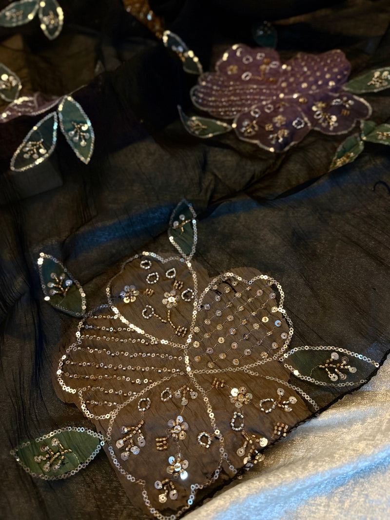 BEAUTIFUL VISCOUS FABRIC SUIT WITH PAINTING DUPATTA |  | Karishma Emporium | Elegance in Making Pure Zardozi Women wear