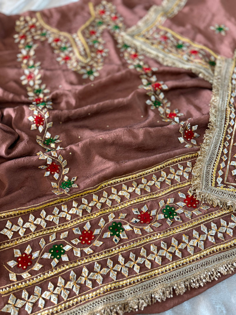 PUNJABI GOTA SUIT |  | Karishma Emporium | Elegance in Making Pure Zardozi Women wear