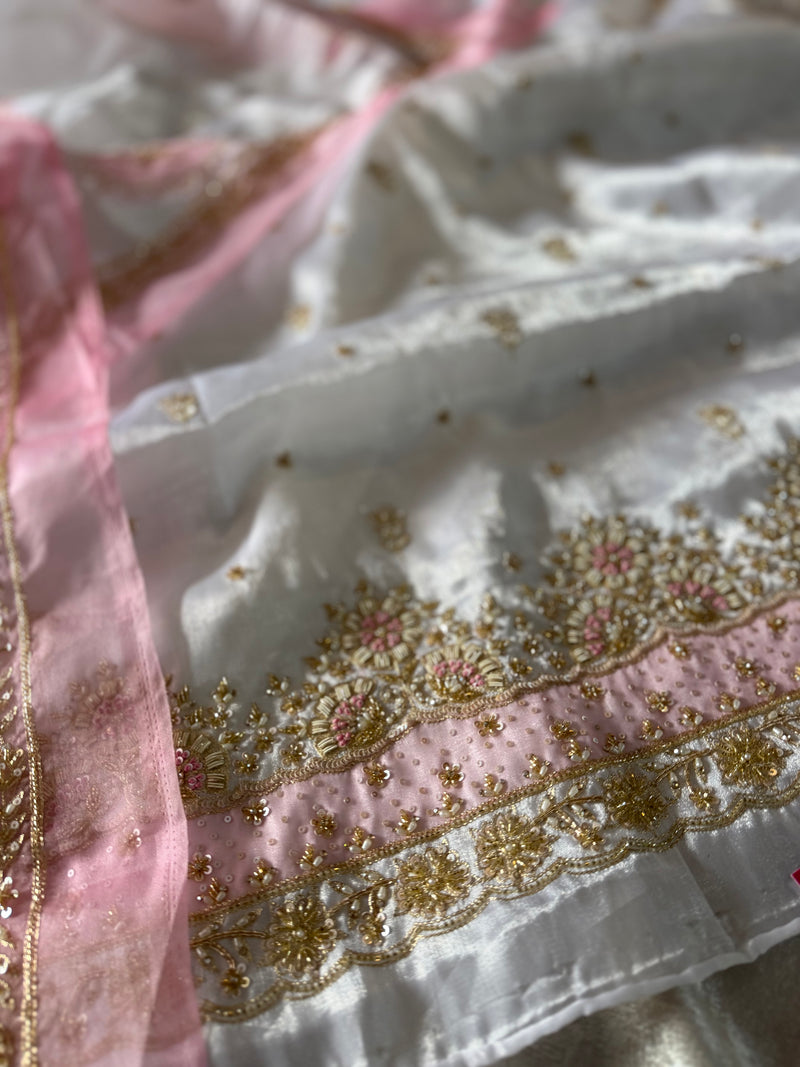 (SHAHI) BEAUTIFUL WEDDING SUIT |  | Karishma Emporium | Elegance in Making Pure Zardozi Women wear