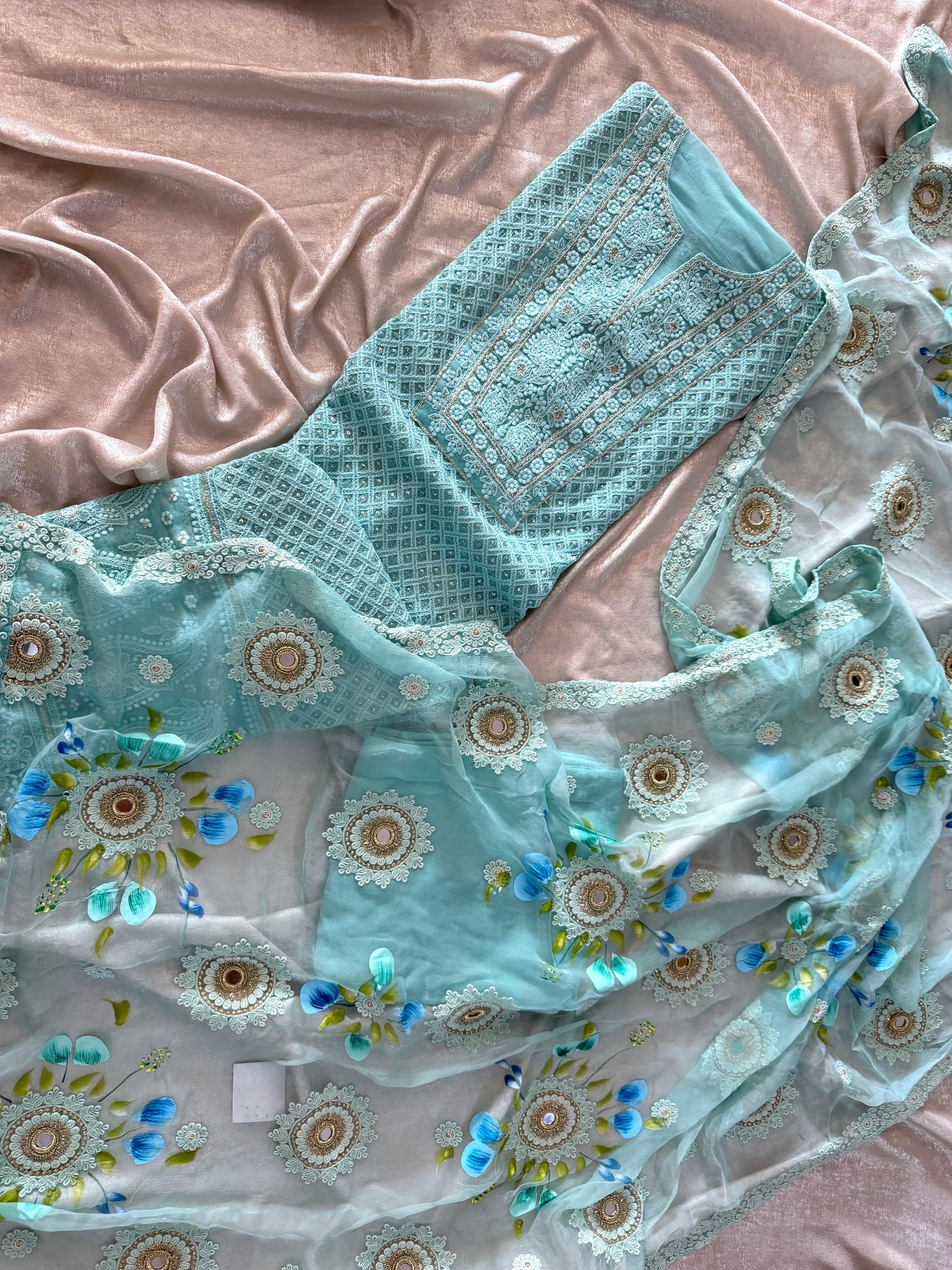 LUCKNOWI SUIT |  | Karishma Emporium | Elegance in Making Pure Zardozi Women wear