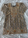 PREMIUM ZARDOZI GHARARA ON ITALIAN TISSUE FABRIC