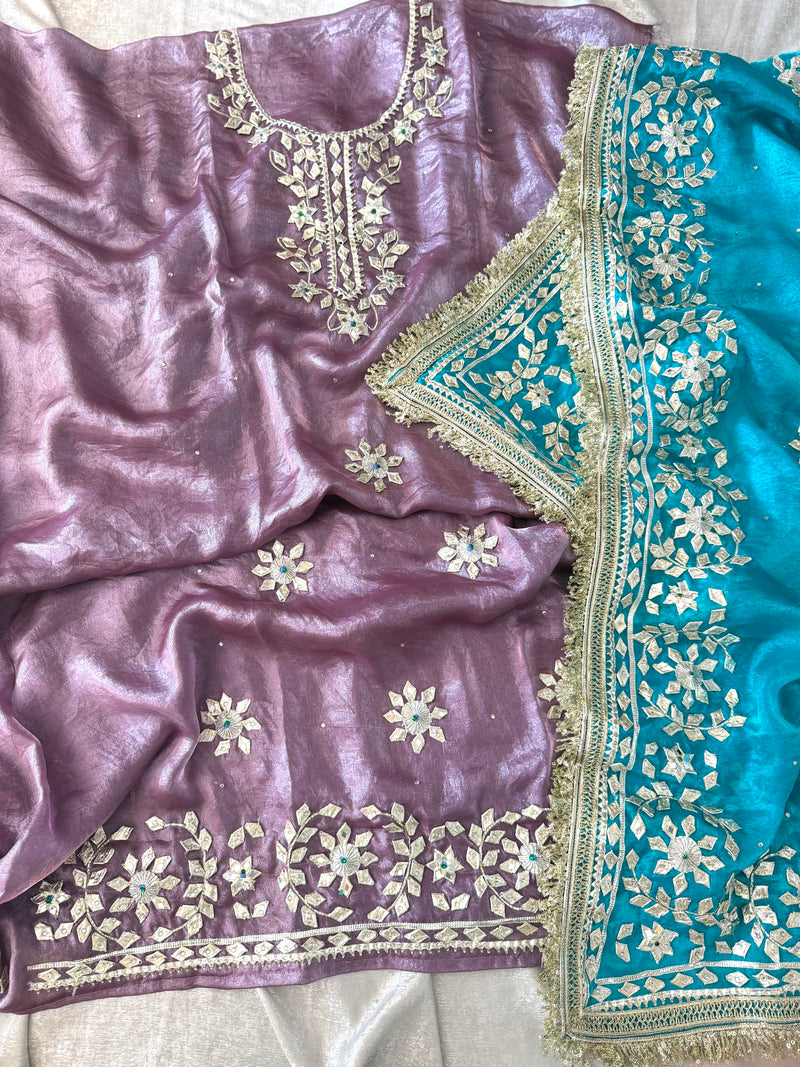 GOTA PATTI |  | Karishma Emporium | Elegance in Making Pure Zardozi Women wear