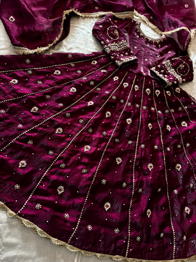 OUR PREMIUM ZARDOZI ANARKALI |  | Karishma Emporium | Elegance in Making Pure Zardozi Women wear