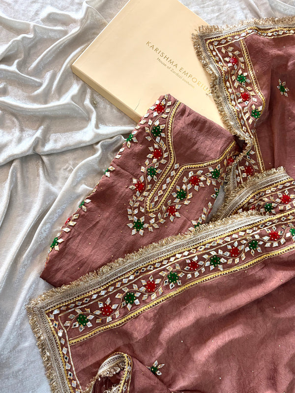 PUNJABI GOTA SUIT |  | Karishma Emporium | Elegance in Making Pure Zardozi Women wear