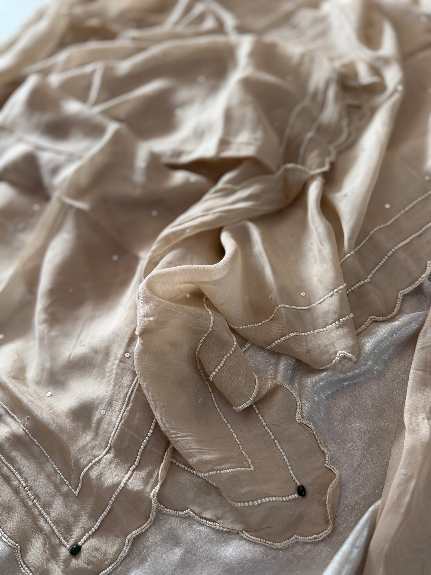 WEDDING SUITS IN PEARL WORK