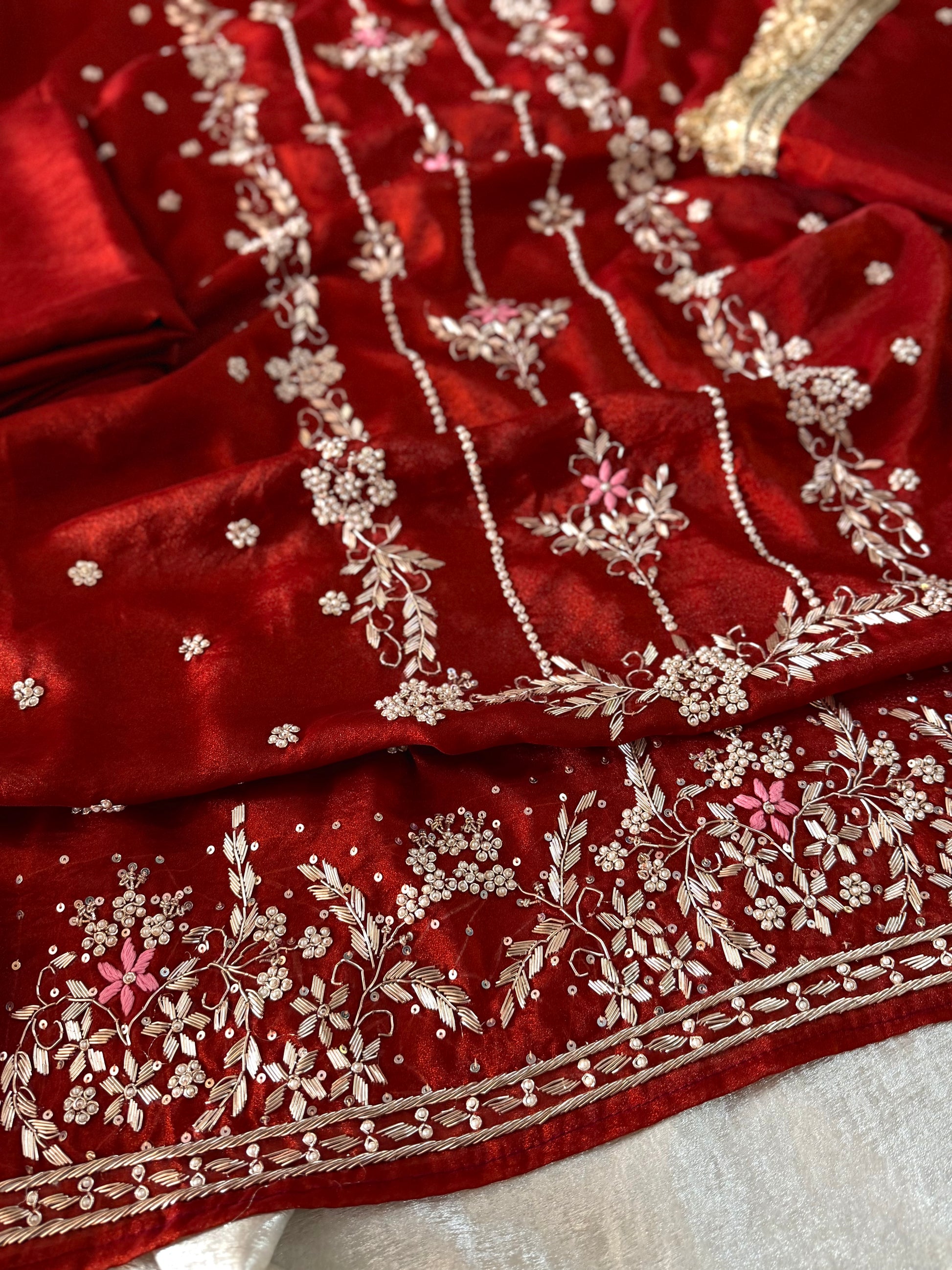 Pure zardozi work suit |  | Karishma Emporium | Elegance in Making Pure Zardozi Women wear