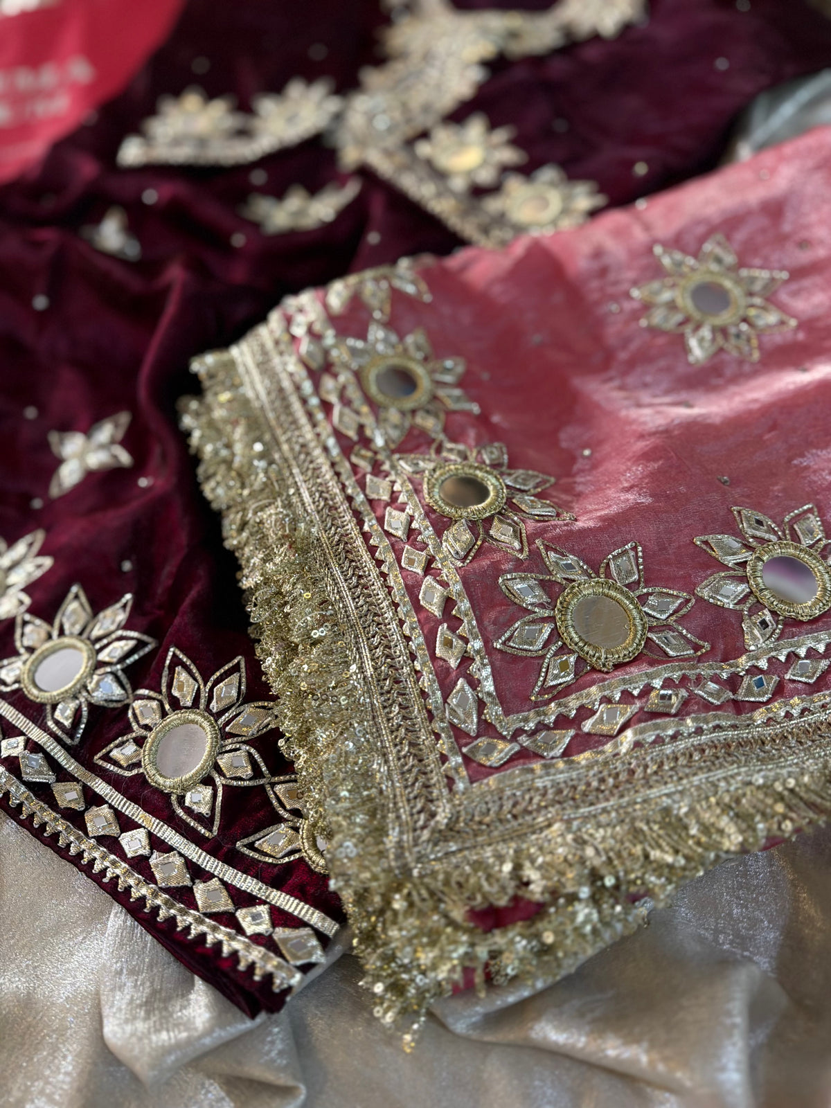 BEAUTIFUL GOTA PATTI GHARARA