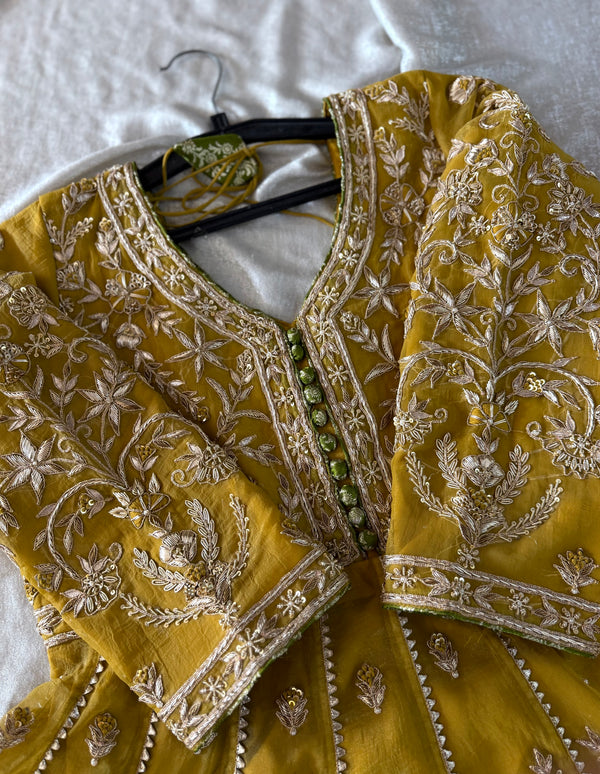 ZARDOZI ANARKALI WITH PANT