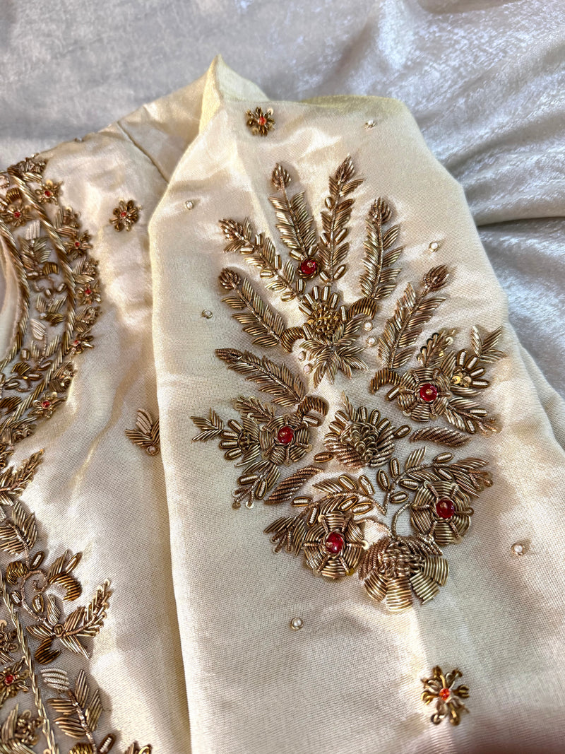 Nikah ka Joda |  | Karishma Emporium | Elegance in Making Pure Zardozi Women wear