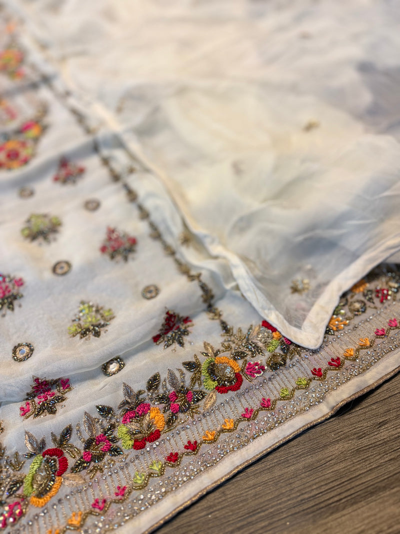 KHUBSURAT |  | Karishma Emporium | Elegance in Making Pure Zardozi Women wear