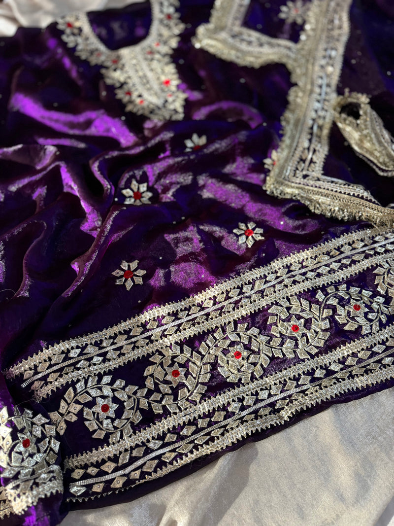 NEW GOTA PATTI SUITS |  | Karishma Emporium | Elegance in Making Pure Zardozi Women wear