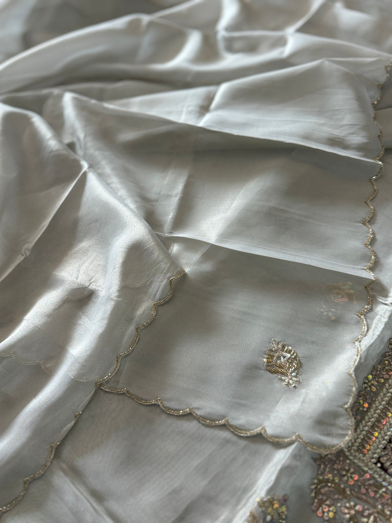 (Noor) BEAUTIFUL WEDDING SUIT |  | Karishma Emporium | Elegance in Making Pure Zardozi Women wear
