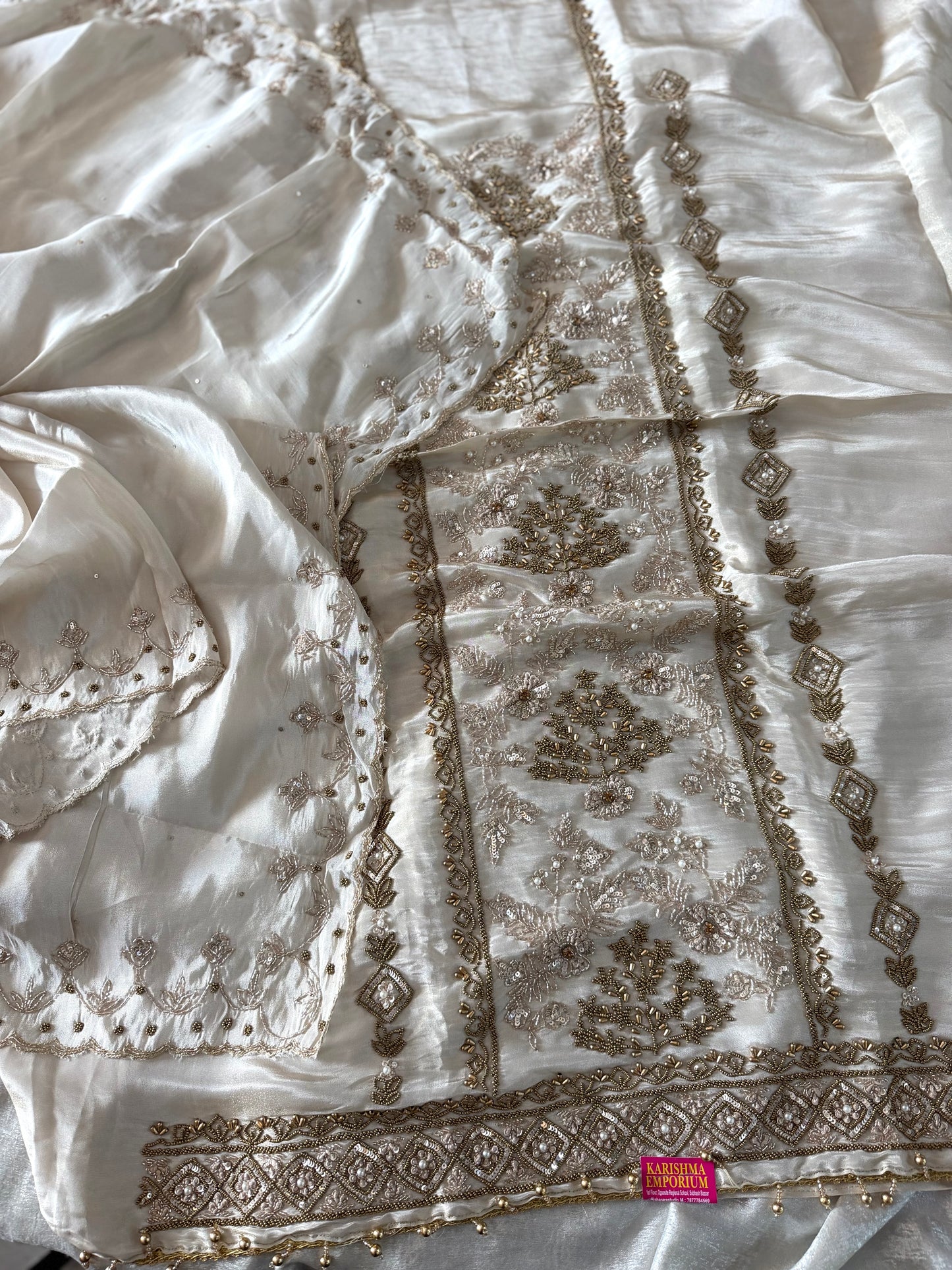 BEAUTIFUL OFF WHITE WEDDING SUIT