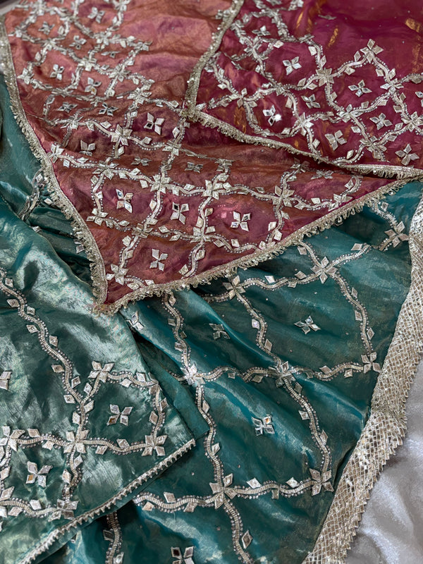 BEAUTIFUL HEAVY GOTA PATTI GHARARA |  | Karishma Emporium | Elegance in Making Pure Zardozi Women wear