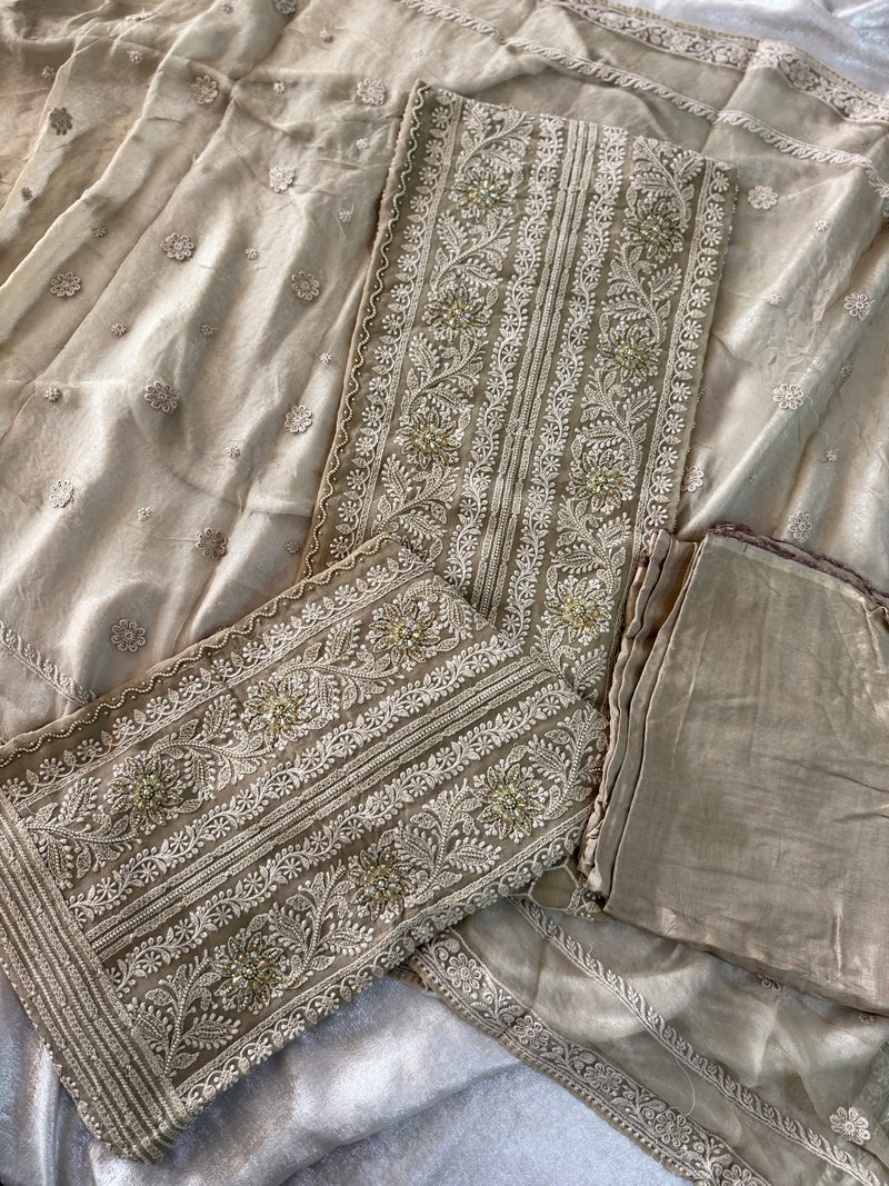 Crosia suits |  | Karishma Emporium | Elegance in Making Pure Zardozi Women wear