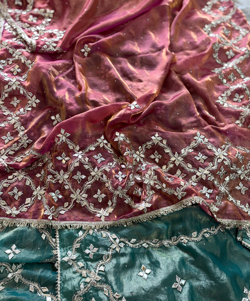 BEAUTIFUL HEAVY GOTA PATTI GHARARA |  | Karishma Emporium | Elegance in Making Pure Zardozi Women wear