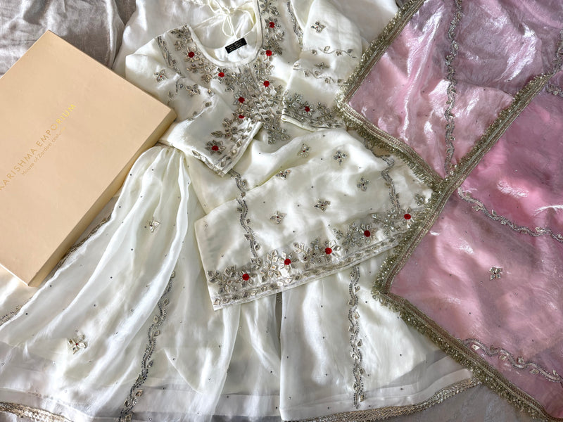 Gota Patti gharara |  | Karishma Emporium | Elegance in Making Pure Zardozi Women wear