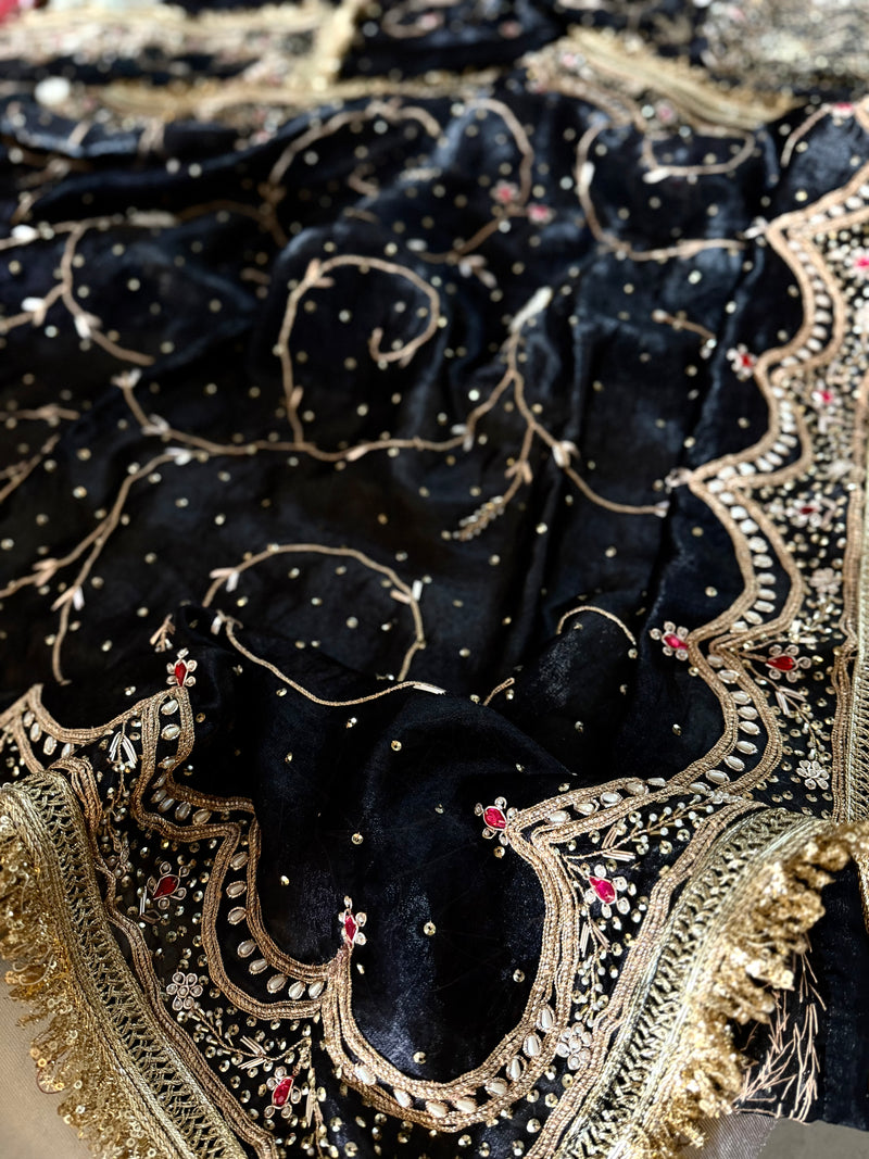 Punjabi suit |  | Karishma Emporium | Elegance in Making Pure Zardozi Women wear