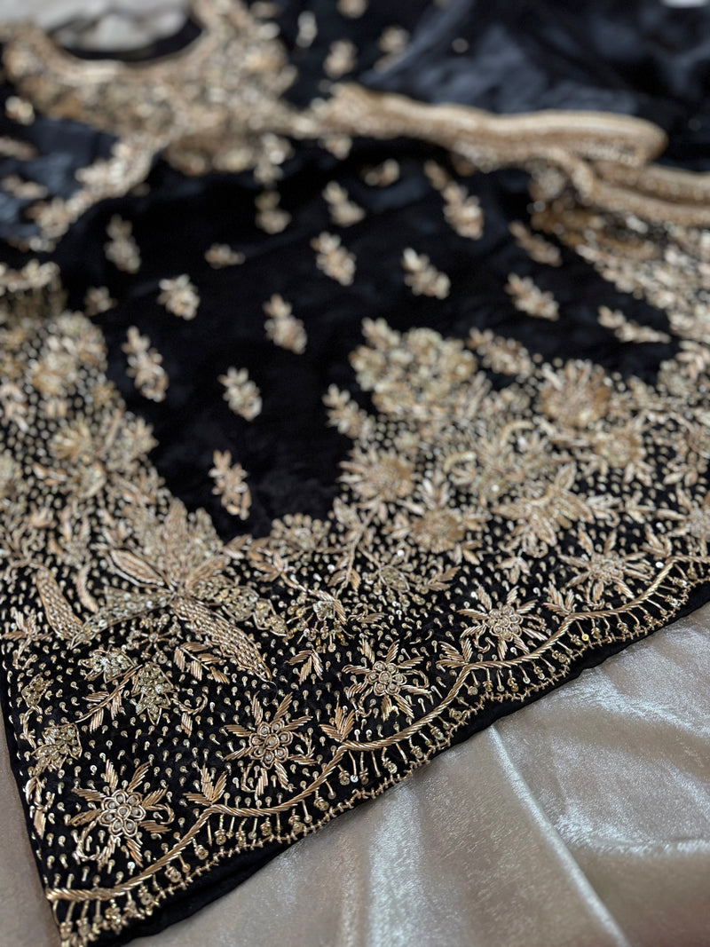ZARDOZI WORK SHARARA SET |  | Karishma Emporium | Elegance in Making Pure Zardozi Women wear