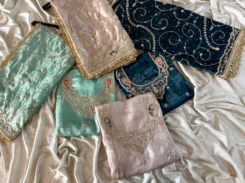 PUNJABI SUITS |  | Karishma Emporium | Elegance in Making Pure Zardozi Women wear