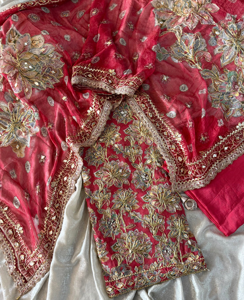 PUNJABI SUITS |  | Karishma Emporium | Elegance in Making Pure Zardozi Women wear