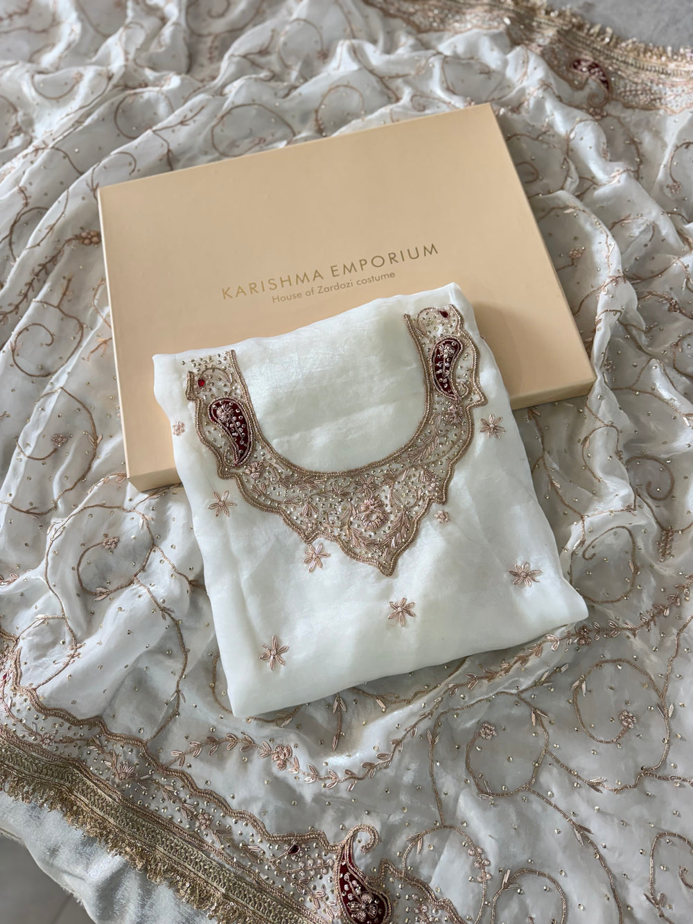 OUR PREMIUM PUNJABI HANDWORK SUITS |  | Karishma Emporium | Elegance in Making Pure Zardozi Women wear