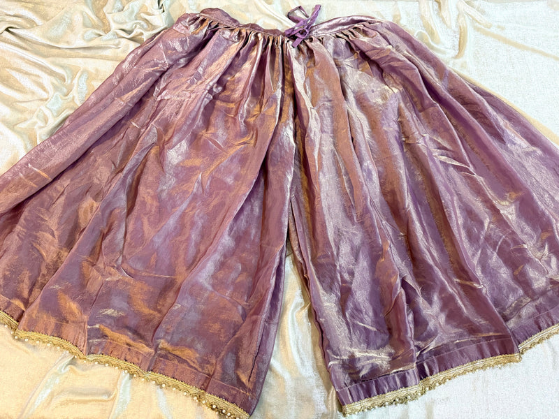 LIGHT PURPLE ZARDOZI WORK SHARARA |  | Karishma Emporium | Elegance in Making Pure Zardozi Women wear