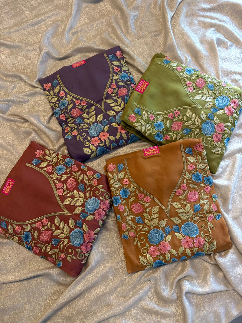 PARTYWEAR SUITS |  | Karishma Emporium | Elegance in Making Pure Zardozi Women wear