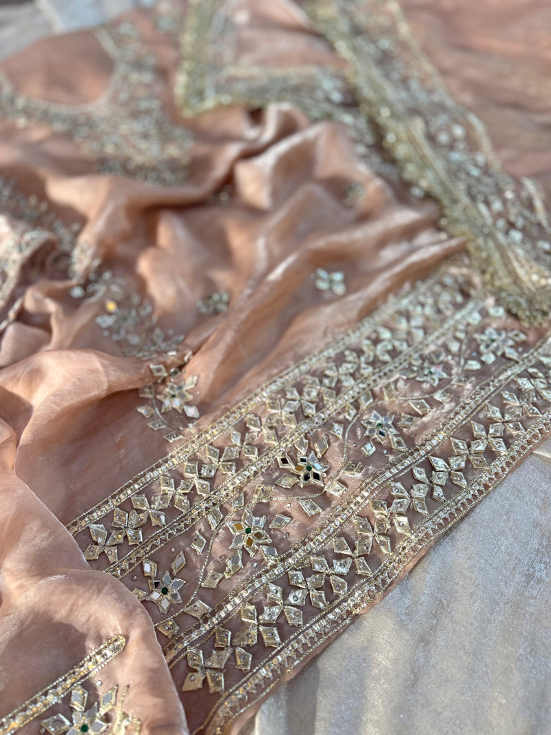 NEW GOTA PATTI SUITS |  | Karishma Emporium | Elegance in Making Pure Zardozi Women wear