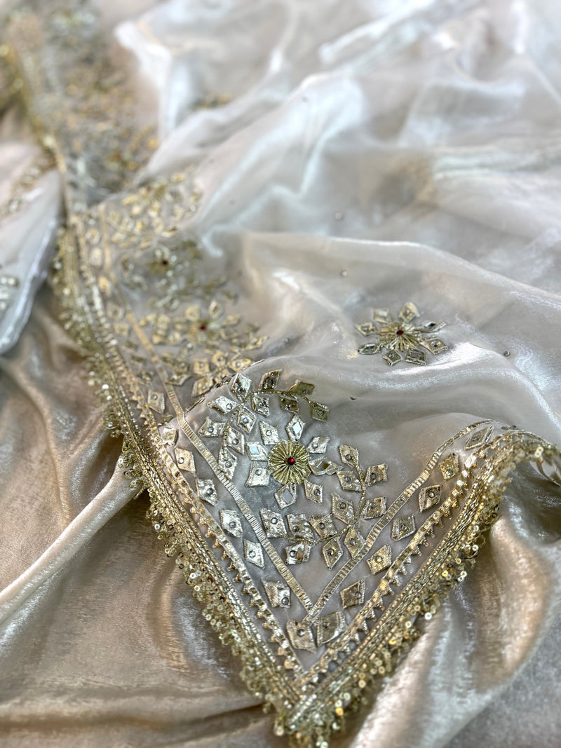 Gota Patti suit |  | Karishma Emporium | Elegance in Making Pure Zardozi Women wear