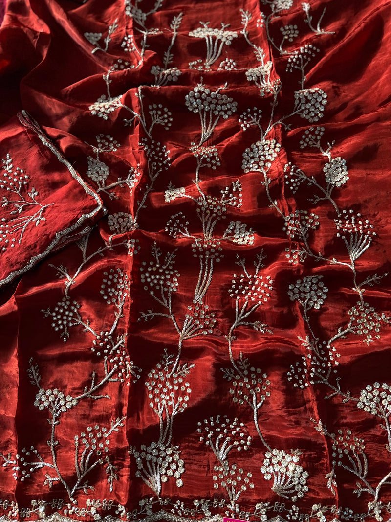 WEDDING SUITS |  | Karishma Emporium | Elegance in Making Pure Zardozi Women wear