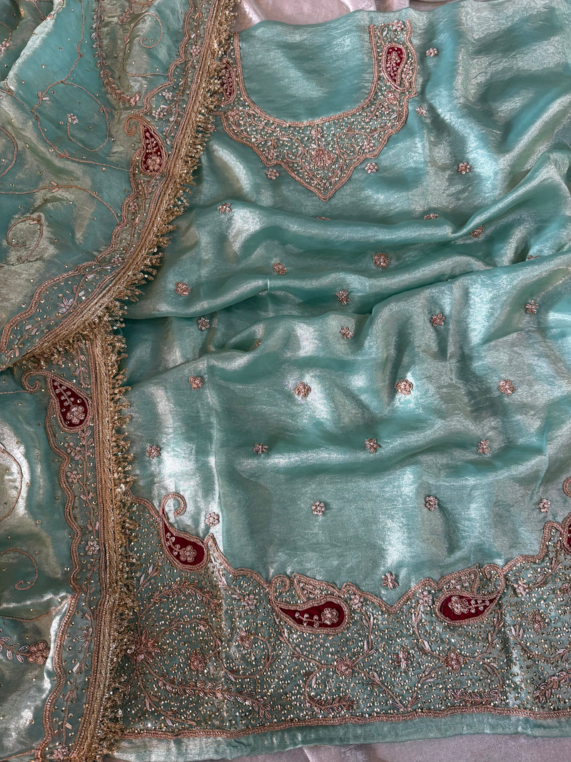 PUNJABI SUITS |  | Karishma Emporium | Elegance in Making Pure Zardozi Women wear