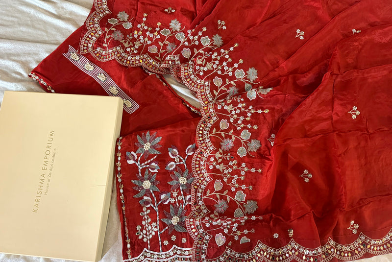 NEW WEDDING SUITS |  | Karishma Emporium | Elegance in Making Pure Zardozi Women wear
