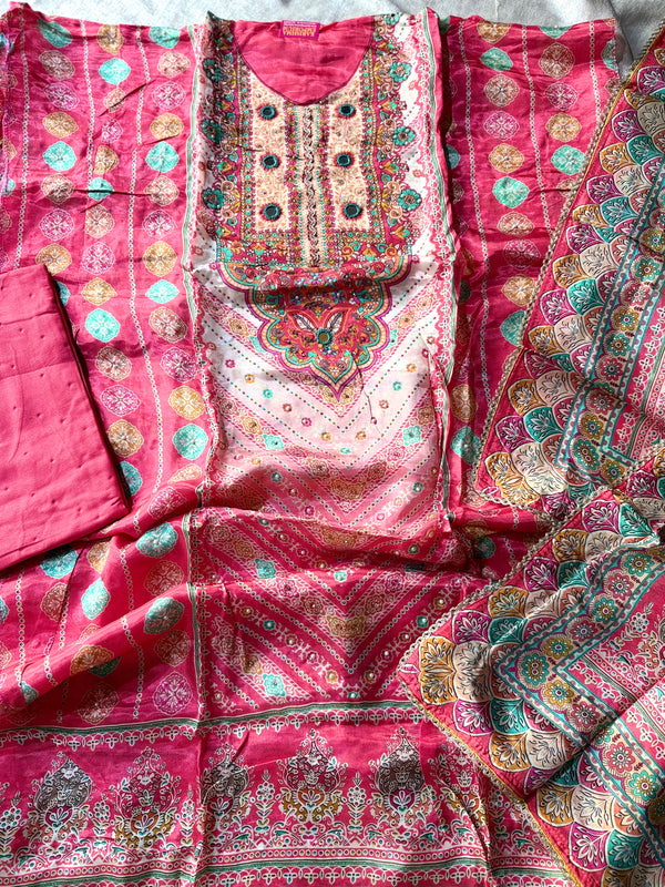 BEAUTIFUL PUNJABI SUIT |  | Karishma Emporium | Elegance in Making Pure Zardozi Women wear