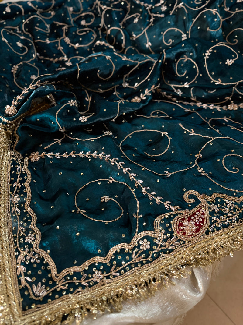 PUNJABI SUITS |  | Karishma Emporium | Elegance in Making Pure Zardozi Women wear