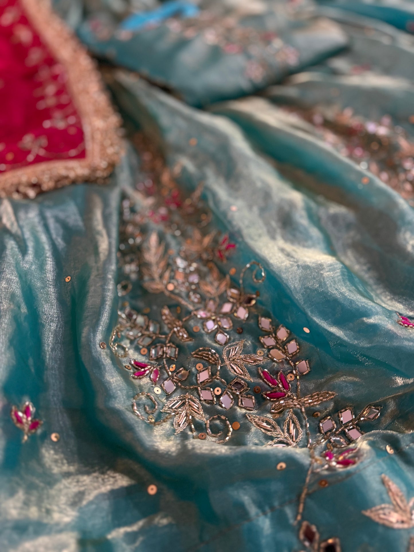 BEAUTIFUL HANDWORK GHARARA