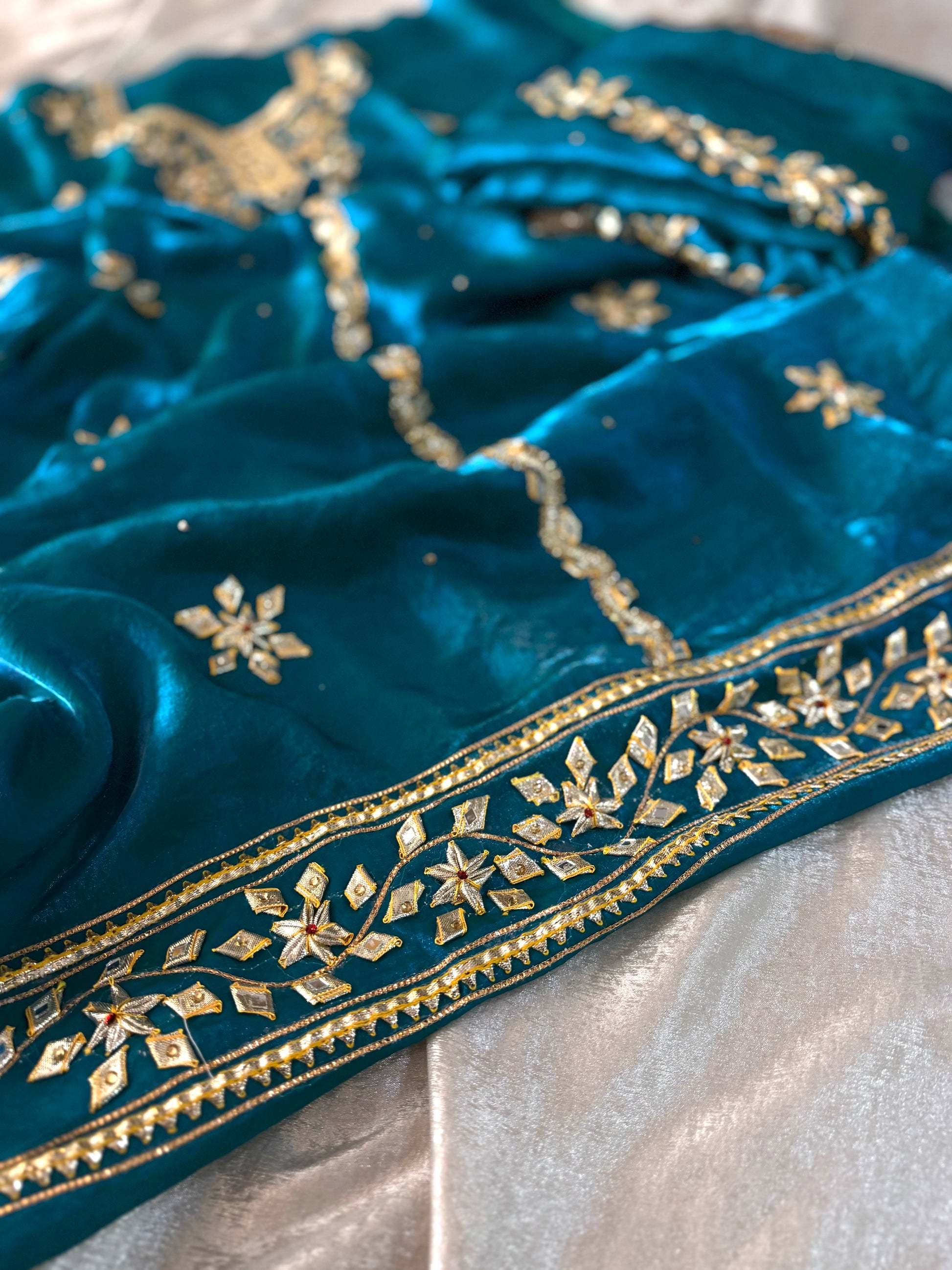 GOTA PATTI SUITS |  | Karishma Emporium | Elegance in Making Pure Zardozi Women wear